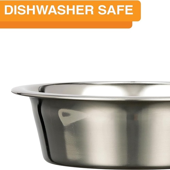 NWOT Stainless Steel Slow Feed Bowl for Dogs - Fits in Raised Feeders (3 Cup) - Picture 7 of 7